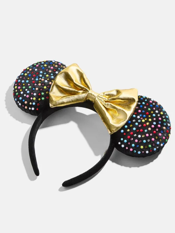 Minnie Mouse Disney Multicolored Gem Ears Headband - Minnie Mouse Multicolored Gem Ears sold by BaubleBar