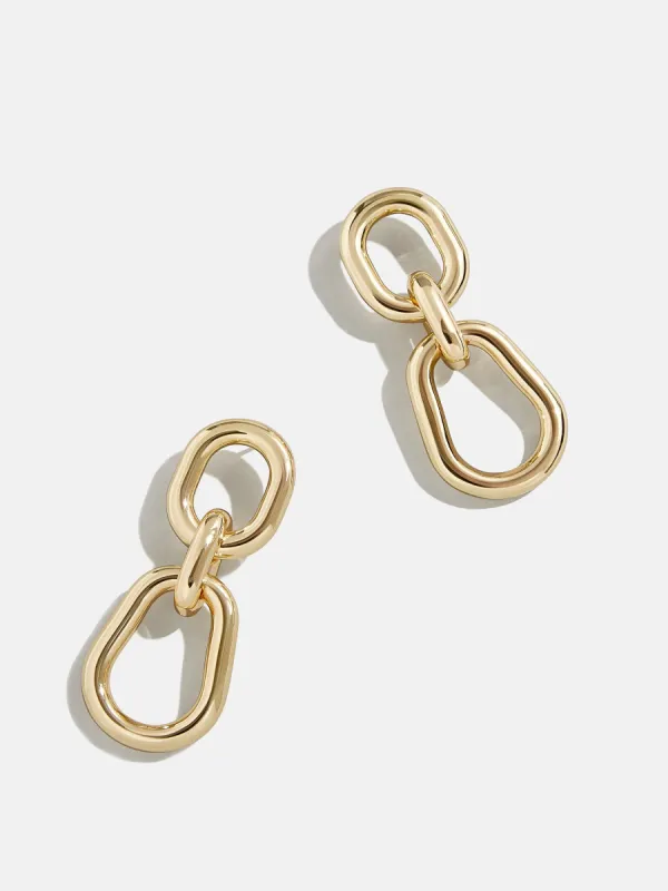 Allison Earrings - Gold sold by BaubleBar
