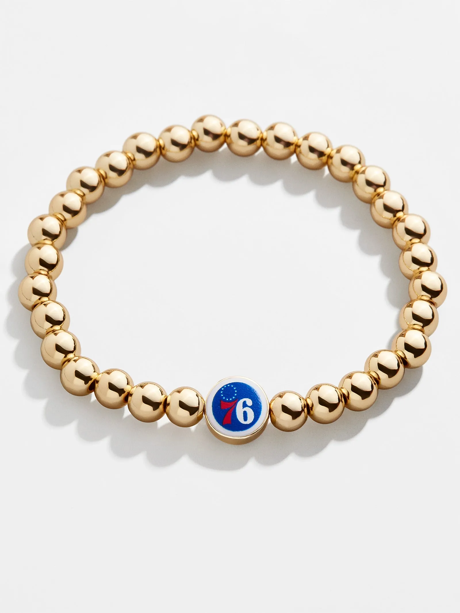 Philadelphia 76ers Gold Pisa Bracelet - Philadelphia 76ers sold by BaubleBar product image thumbnail 4