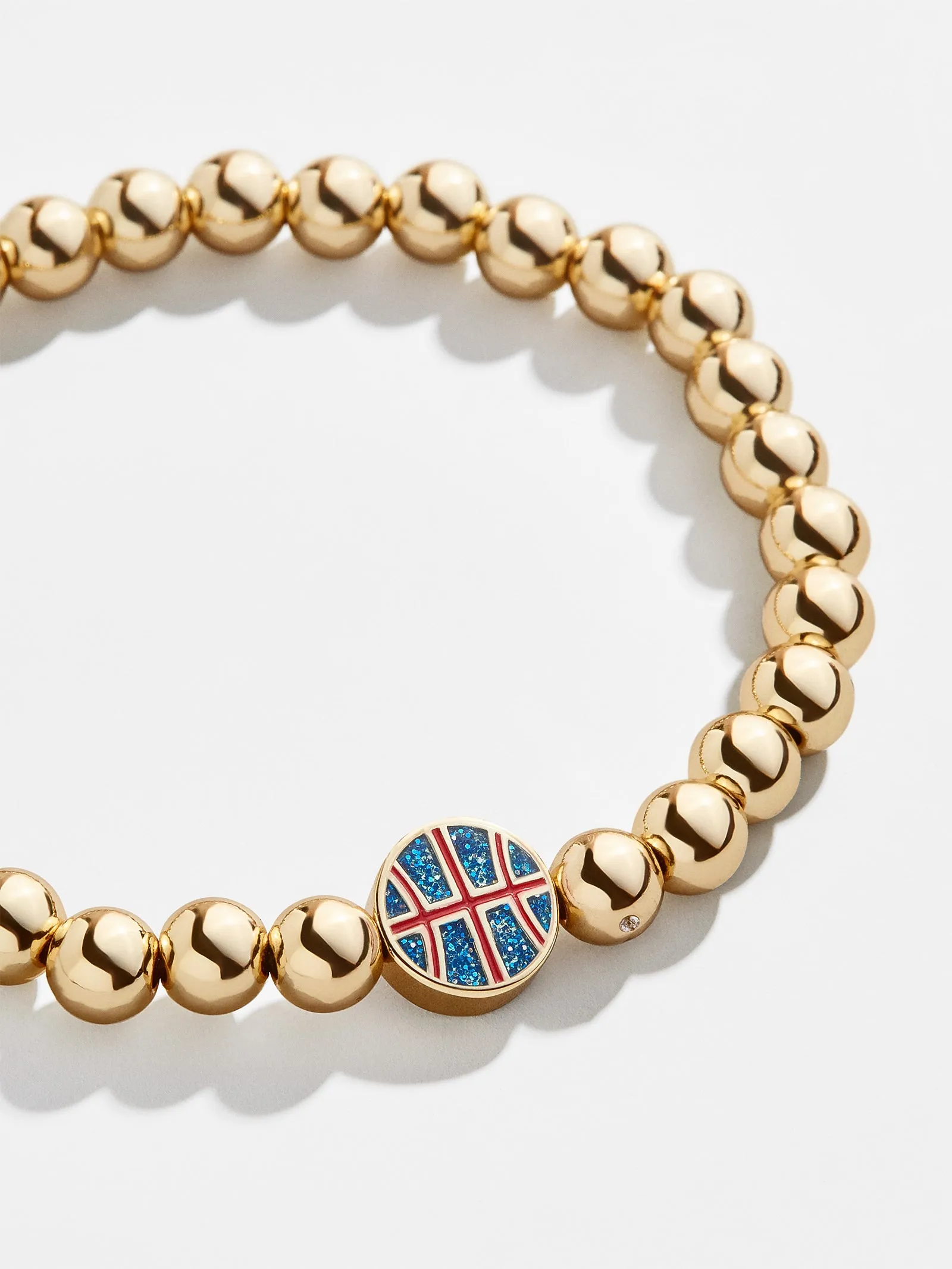 Philadelphia 76ers Gold Pisa Bracelet - Philadelphia 76ers sold by BaubleBar product image thumbnail 3