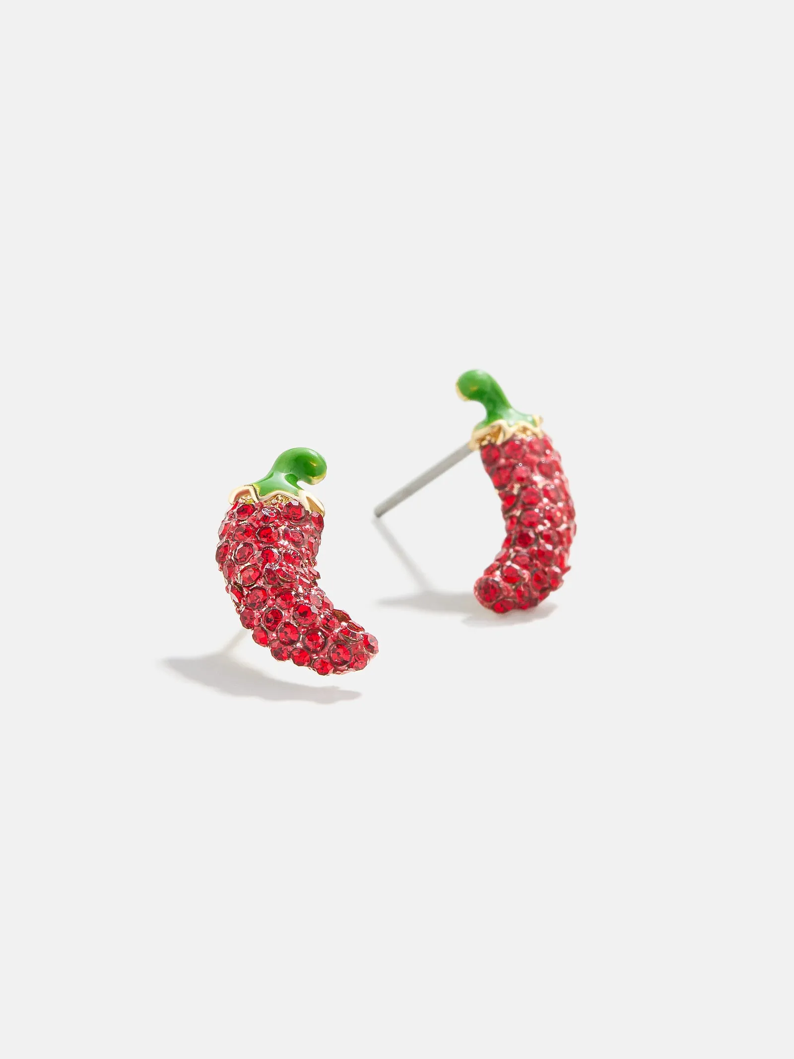 Feeling Spicy Earrings - Jalapeno Stud Earrings sold by BaubleBar