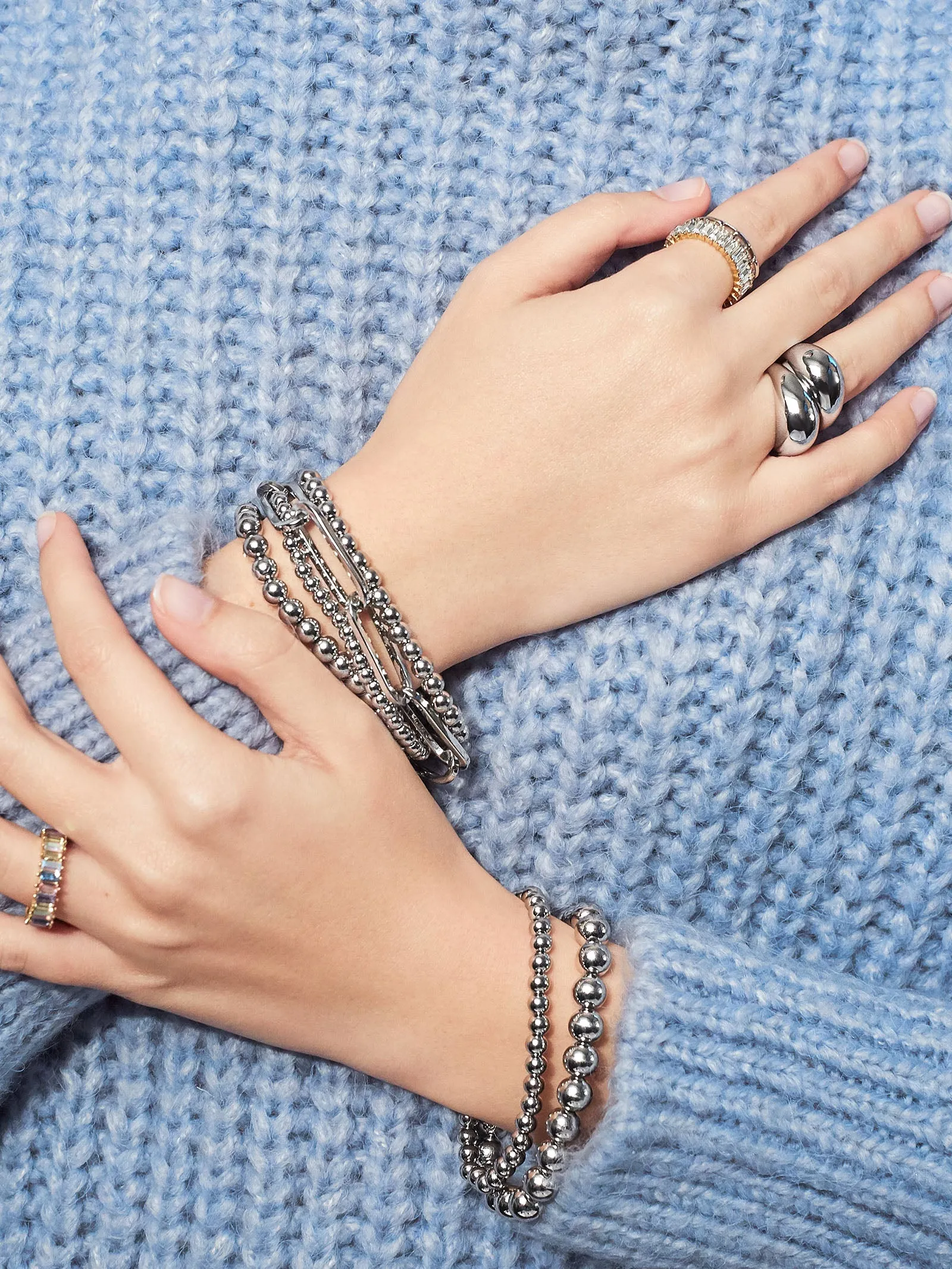 Pisa Bracelet - Silver sold by BaubleBar product image thumbnail 2