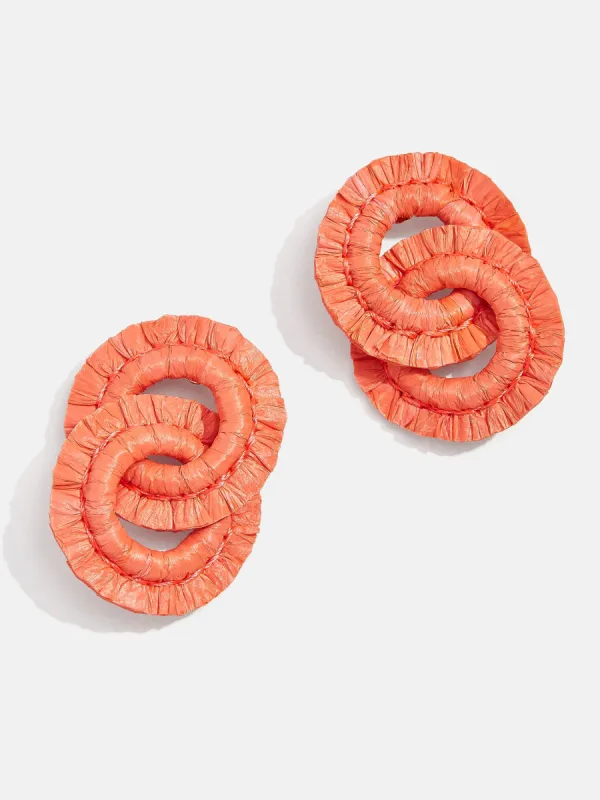 Rochelle Earrings - Orange sold by BaubleBar