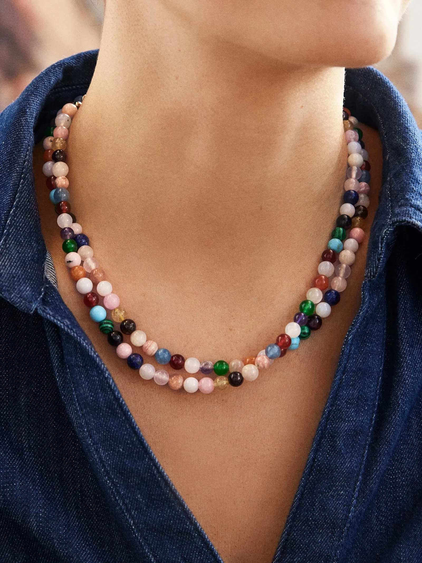 Cameron Necklace - Multi sold by BaubleBar product image thumbnail 2