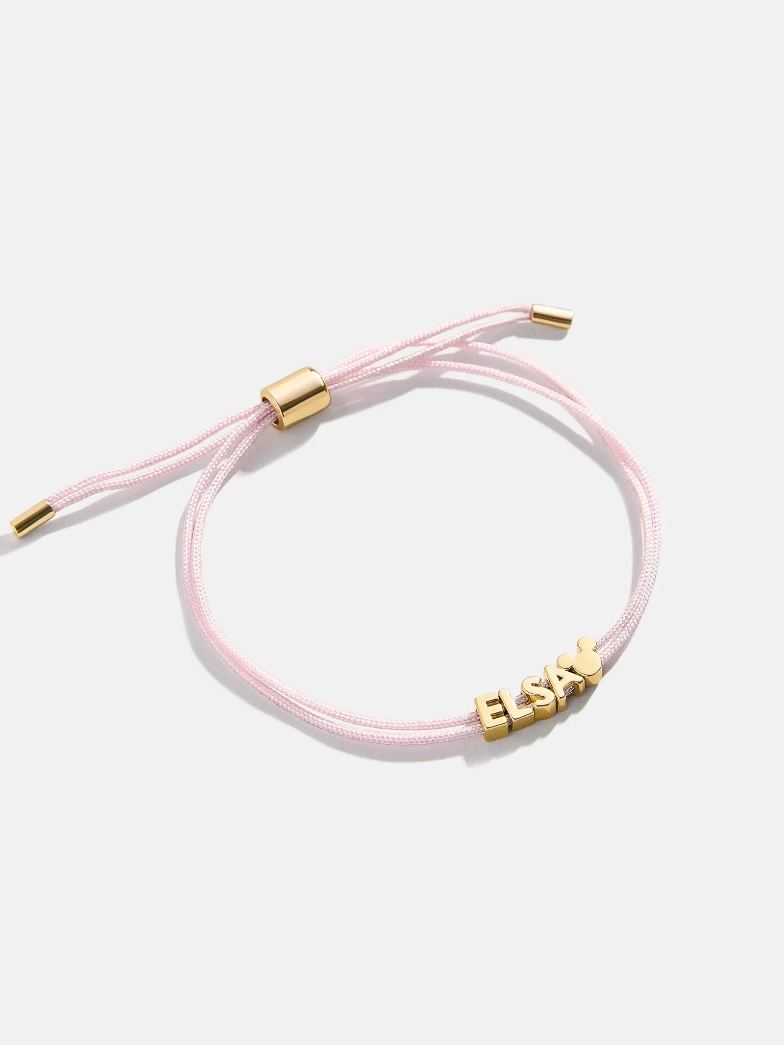 Disney Mickey Mouse Custom Cord Bracelet - Light Pink sold by BaubleBar product image thumbnail 3