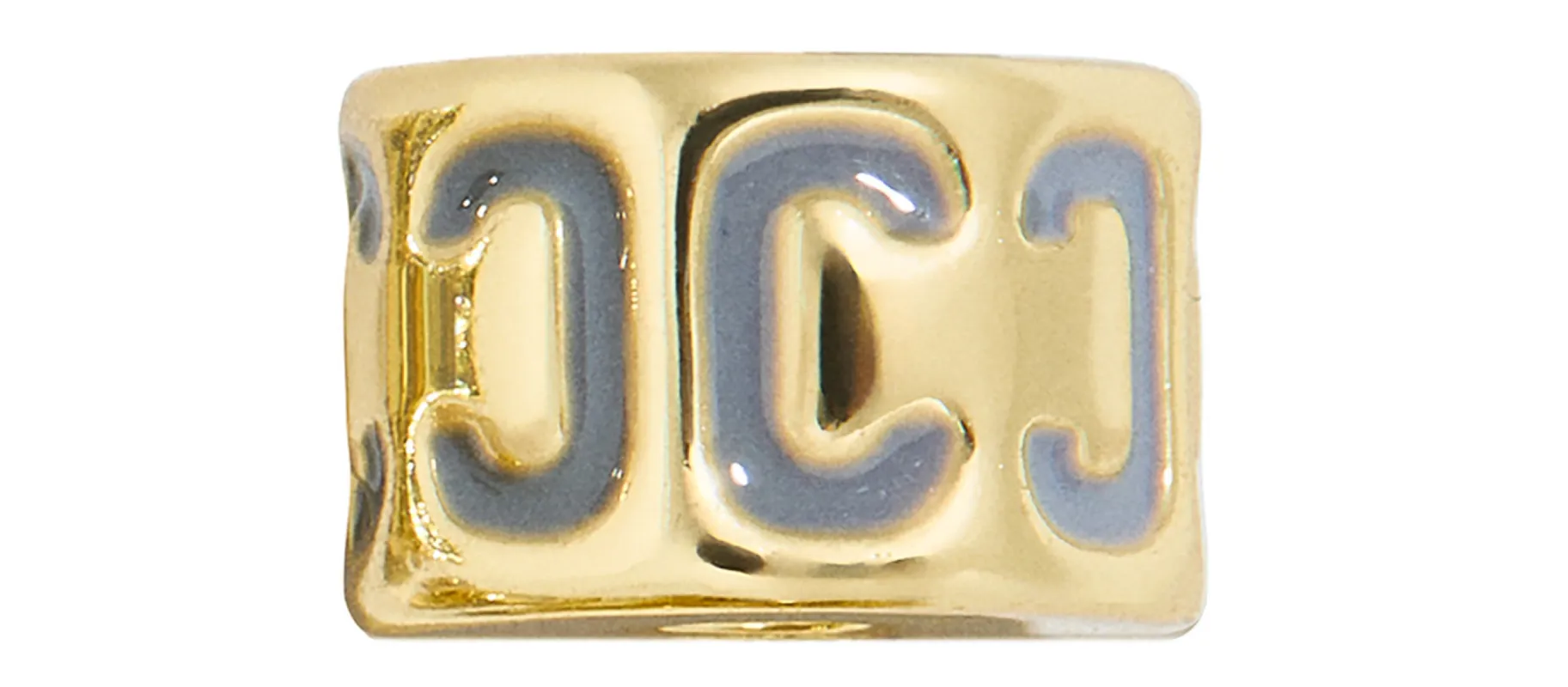 Neutral Initial 360 Spinner Charm - C sold by BaubleBar