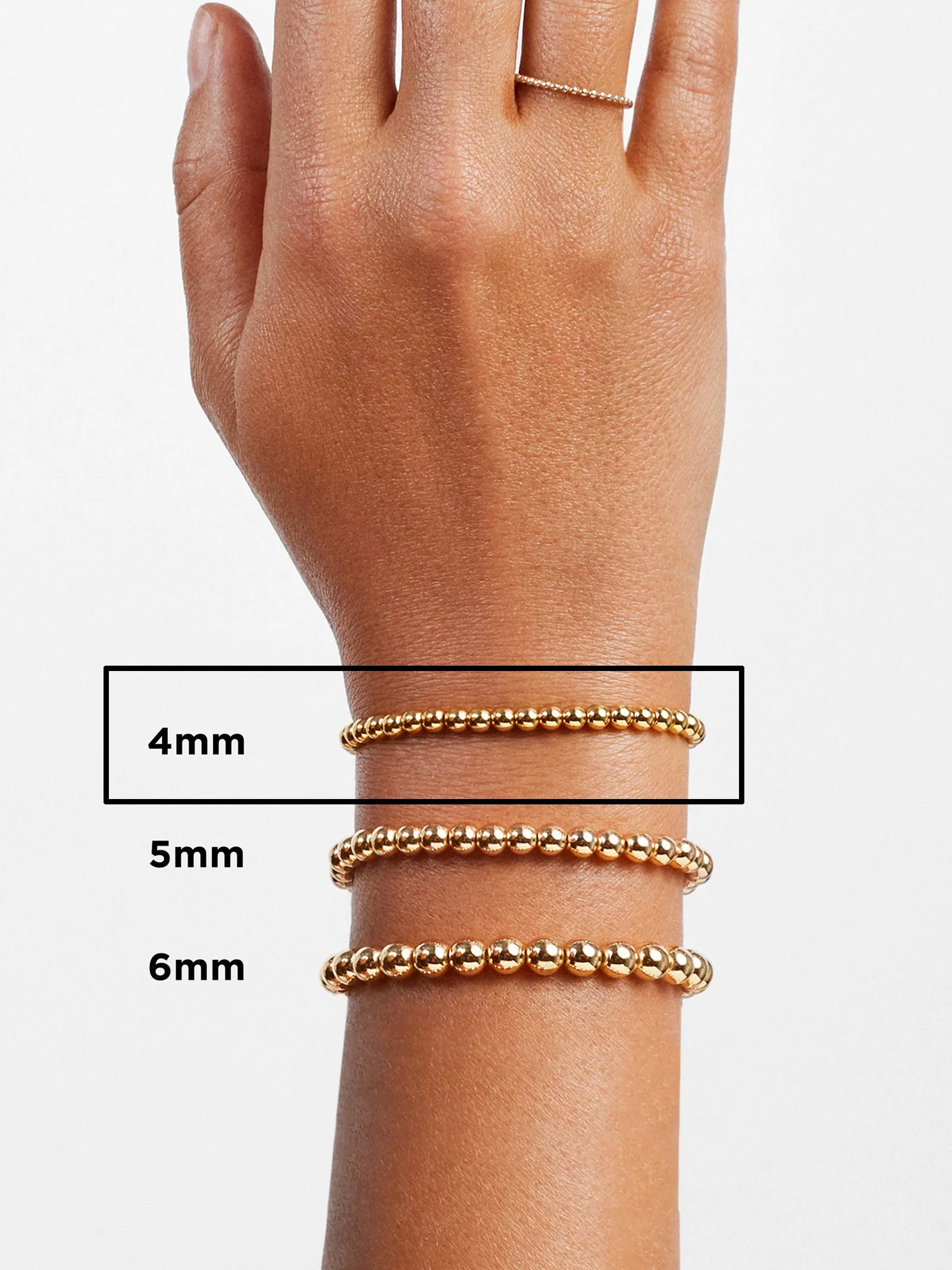 Initial Pisa Bracelet - Pavé Vertical sold by BaubleBar product image thumbnail 4