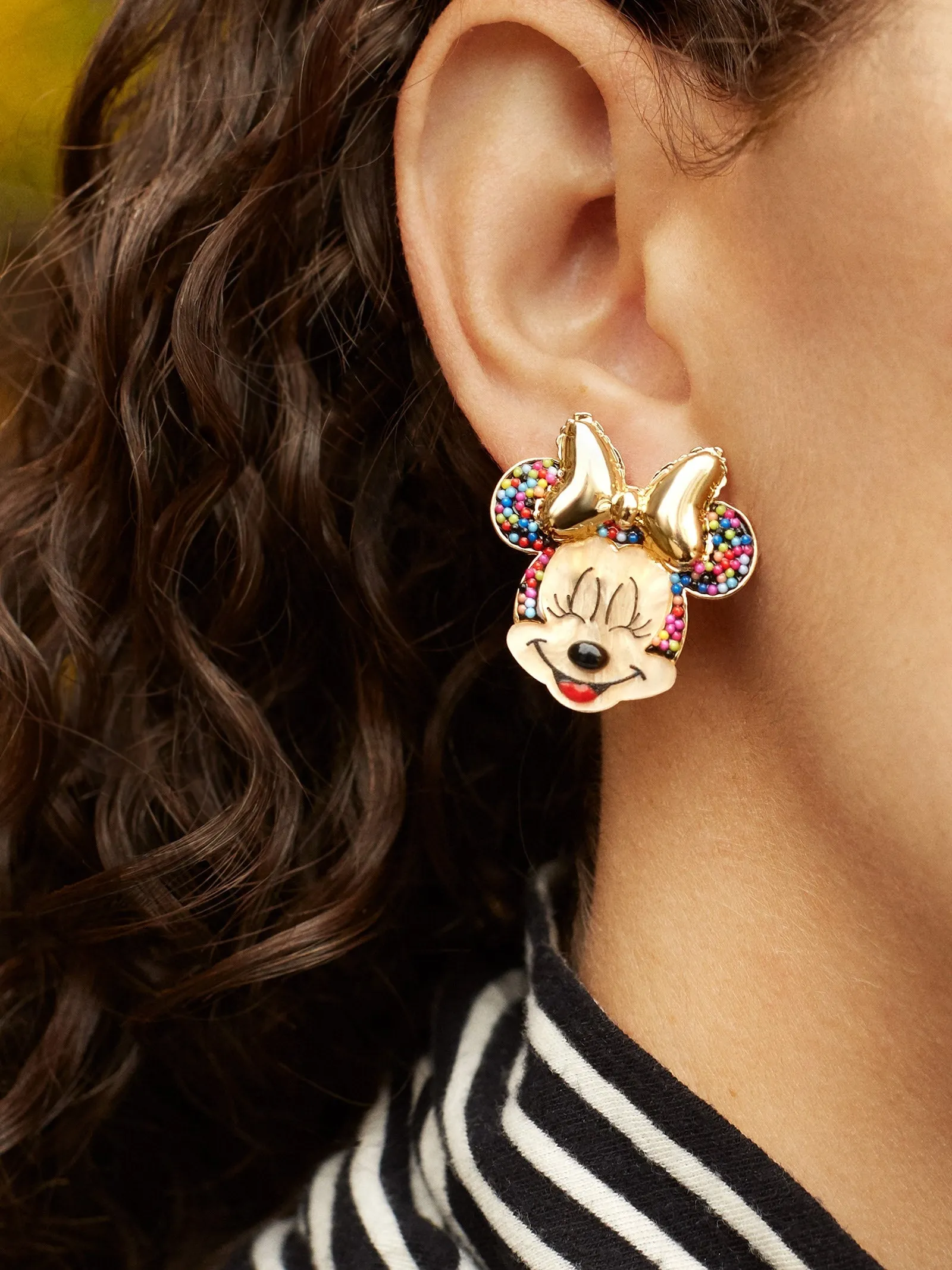 Minnie Mouse Disney Birthday Earrings - Multi sold by BaubleBar product image thumbnail 2
