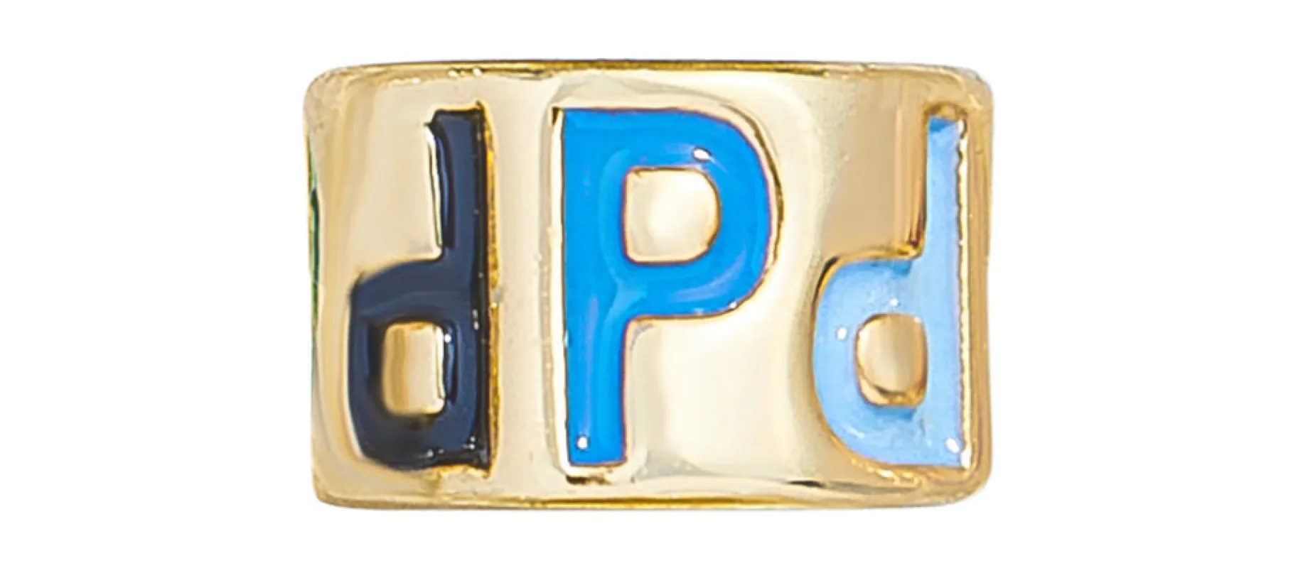 Initial 360 Spinner Charm - P sold by BaubleBar