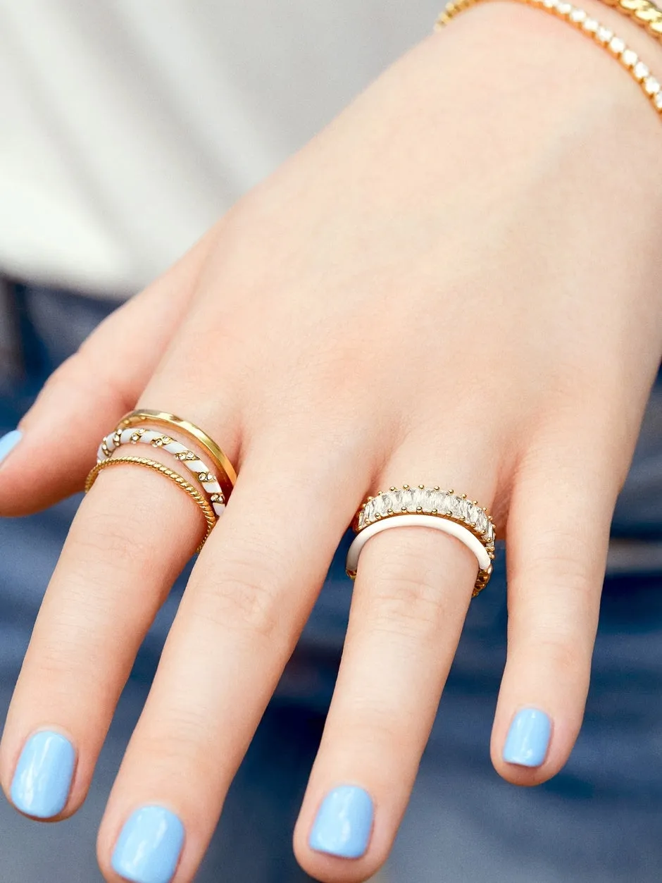 Mini Gold Vermeil Alidia Ring sold by BaubleBar product image thumbnail 2