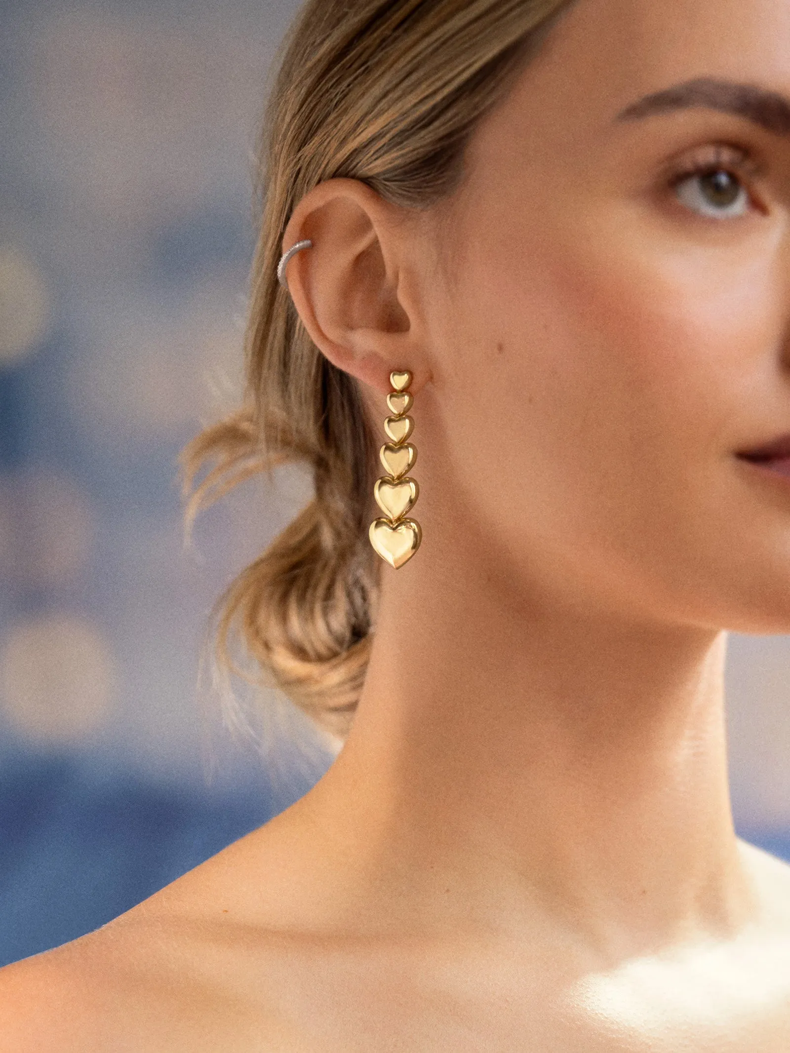 Marietta Earrings - Gold sold by BaubleBar product image thumbnail 2