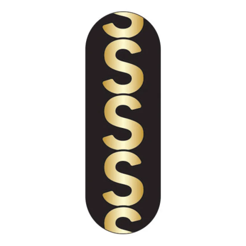 Black Initial Bead Charm - S sold by BaubleBar