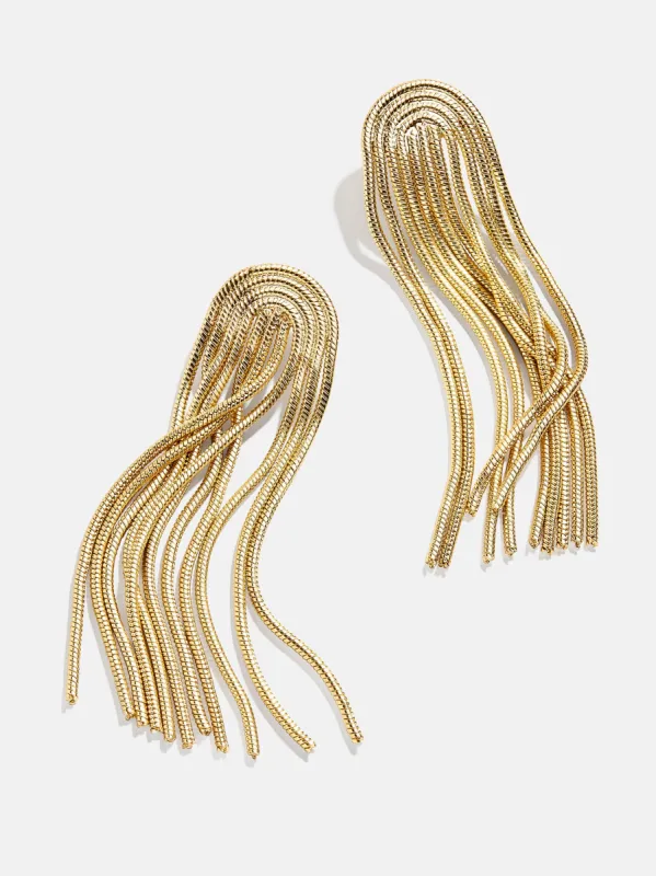 Amy Earrings - Gold made by BaubleBar