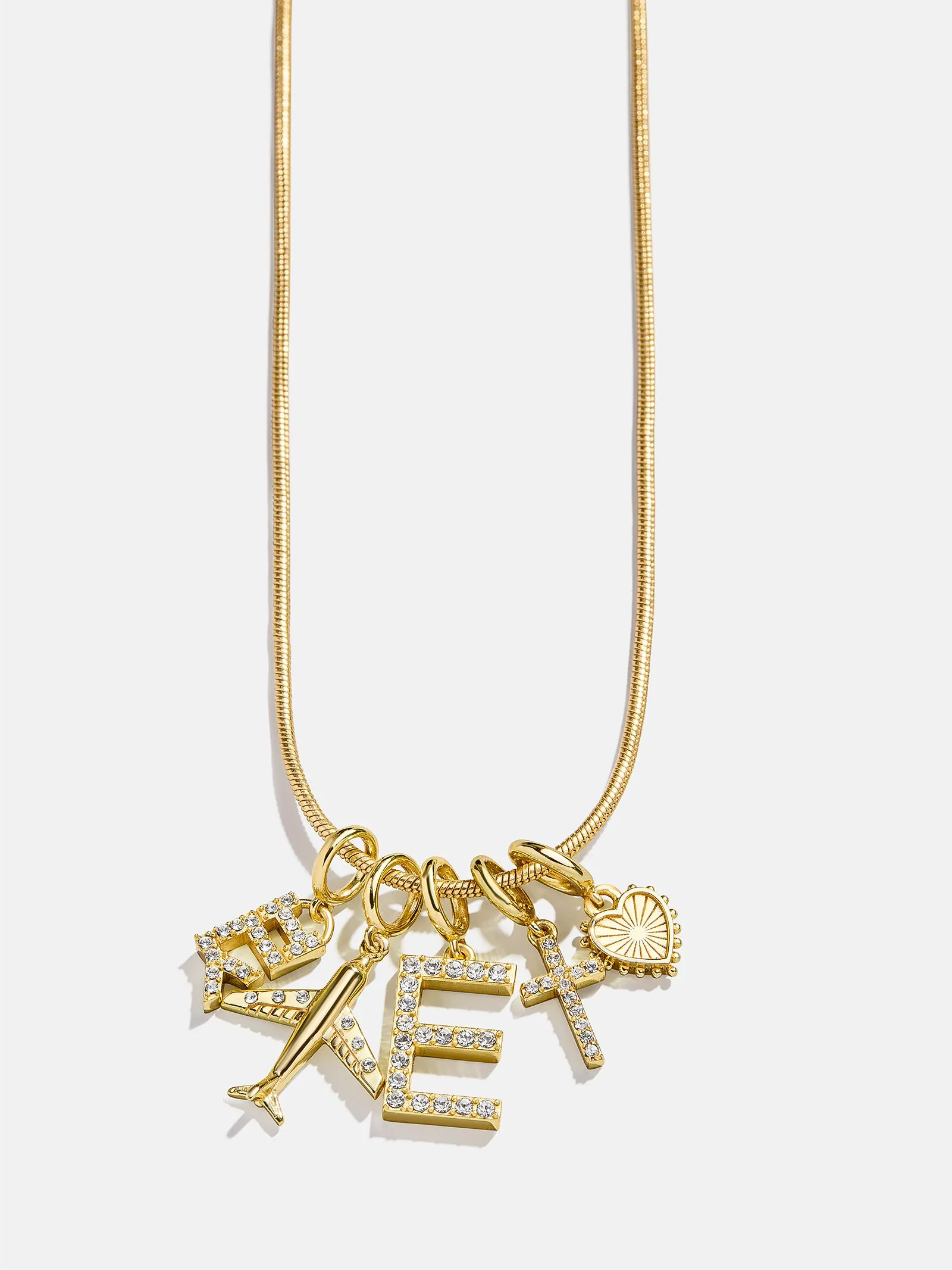 Faith Cluster Charm - Pave Cross sold by BaubleBar product image thumbnail 3