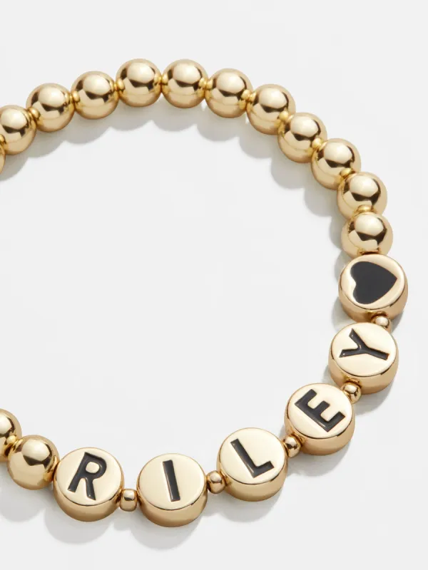 Disc Pisa Custom Bracelet - Black sold by BaubleBar