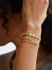 Disc Pisa Custom Bracelet - Black sold by BaubleBar