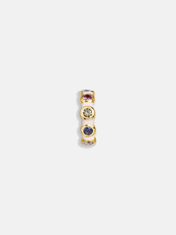 Pavé Enamel Bead Charm - Multi sold by BaubleBar