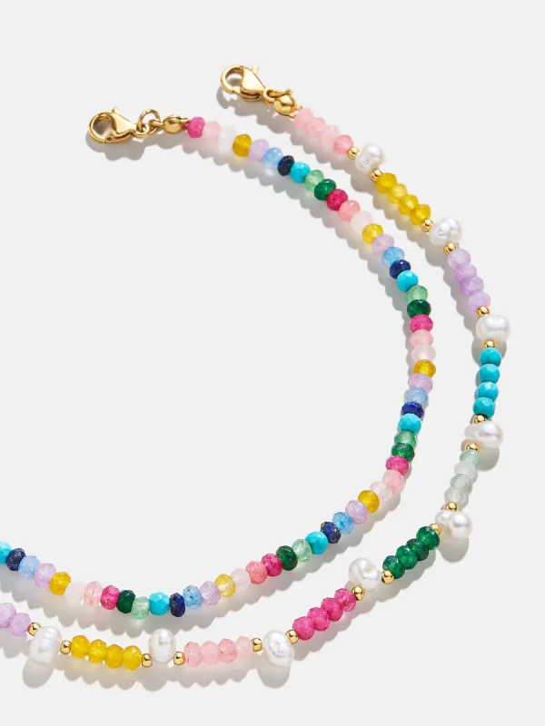 Darcy Anklet Set - Multi sold by BaubleBar
