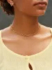 Mini Hera Necklace - Gold Plated Brass sold by BaubleBar