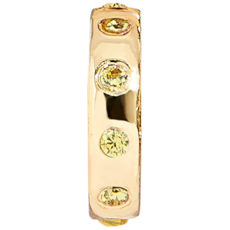 18K Gold Birthstone Charm Beads - Topaz sold by BaubleBar