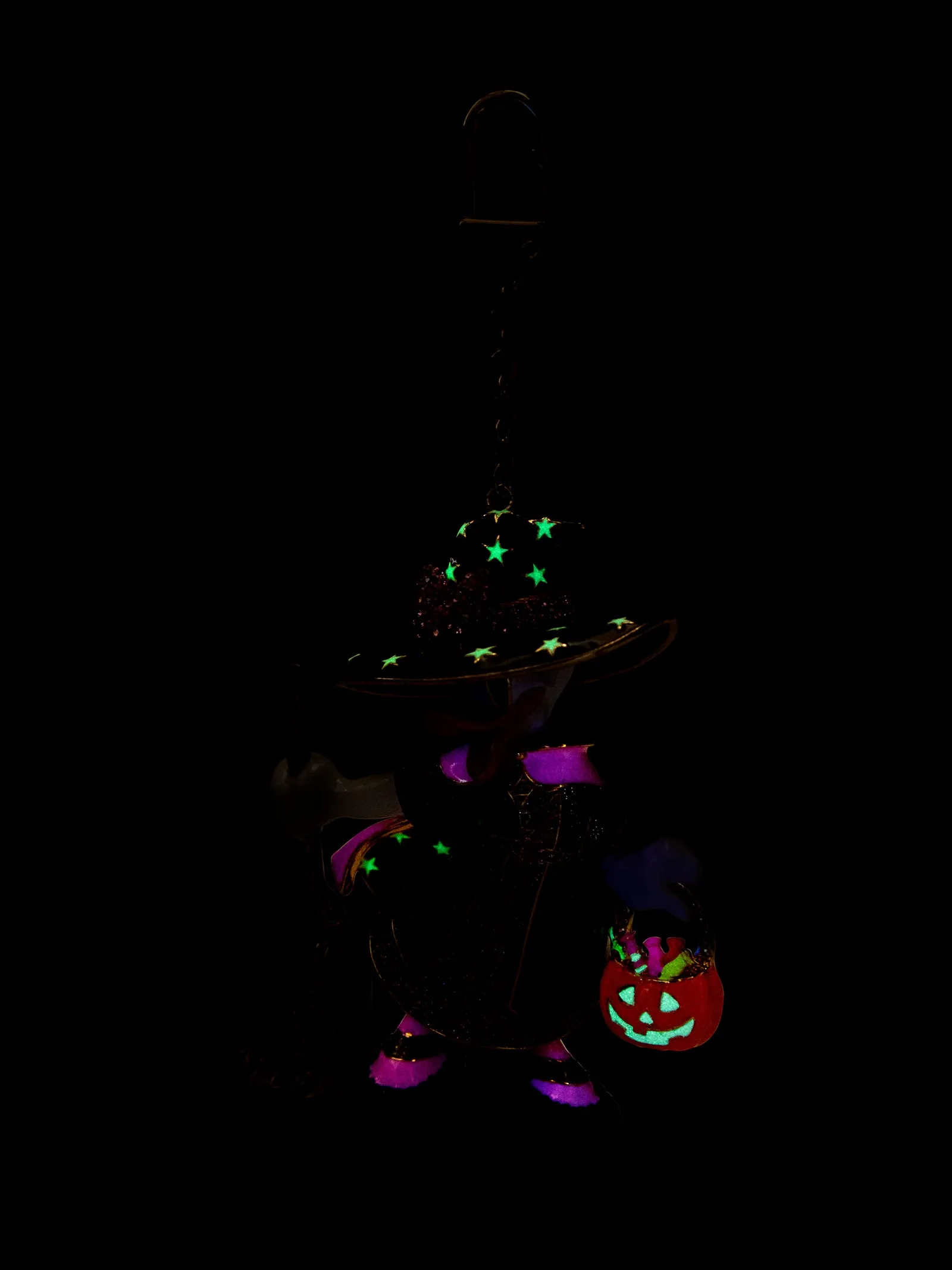 Daisy Duck Disney Witch Glow-In-The-Dark Bag Charm - Daisy Duck sold by BaubleBar product image thumbnail 2