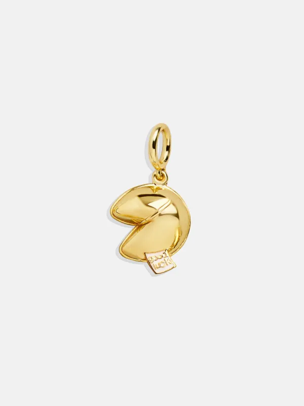 Snacks N' Sips Cluster Charm - Fortune Cookie sold by BaubleBar