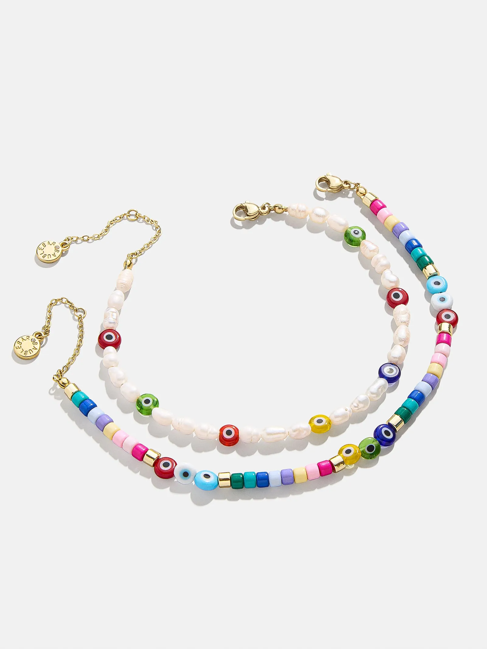 Eyes Out Anklet Set - Multi sold by BaubleBar product image thumbnail 3
