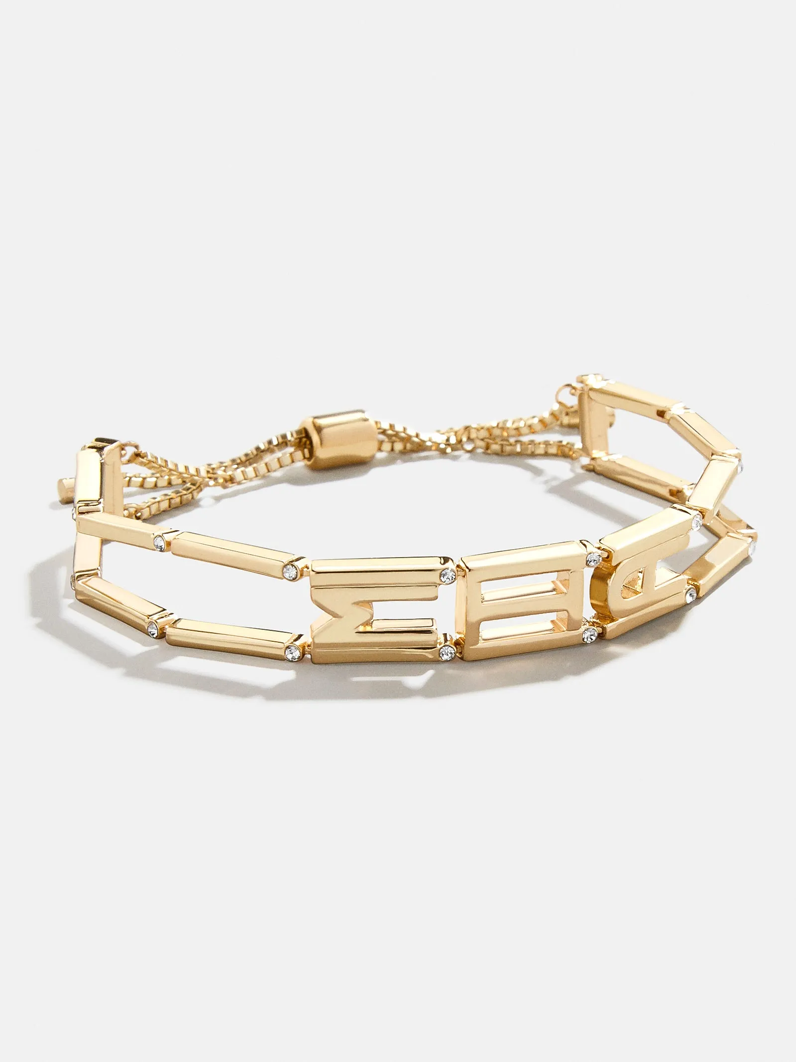 East West Custom Bracelet - Gold sold by BaubleBar product image thumbnail 3
