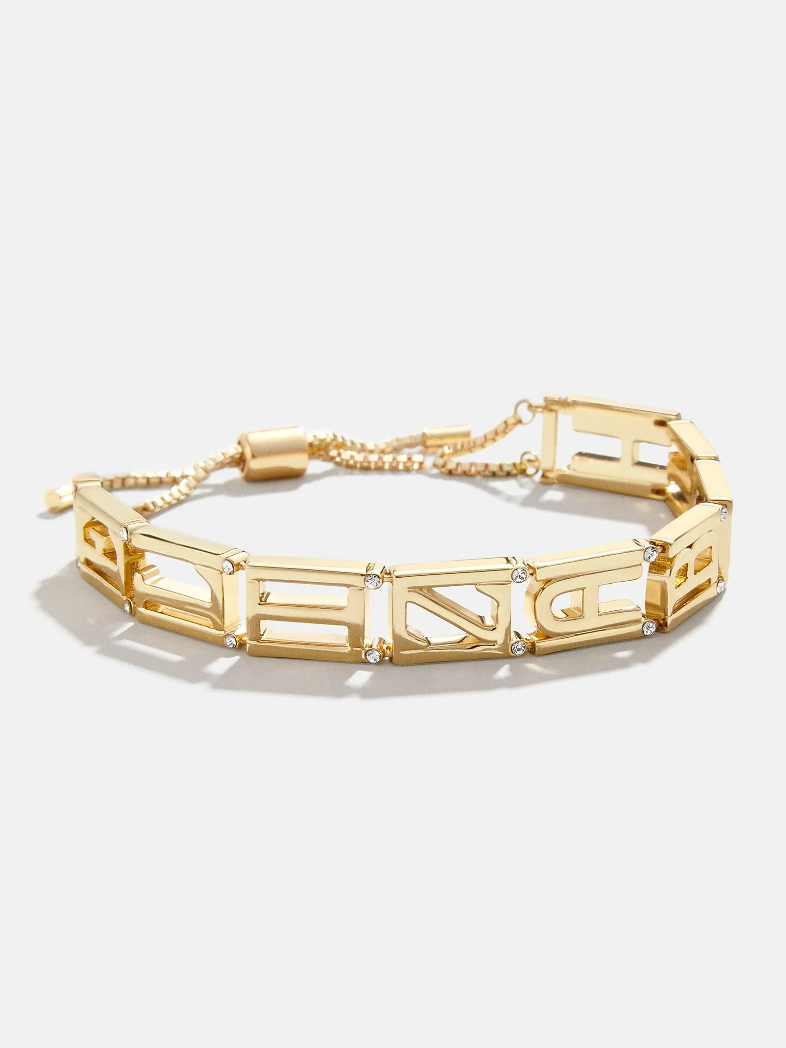 East West Custom Bracelet - Gold sold by BaubleBar product image thumbnail 4