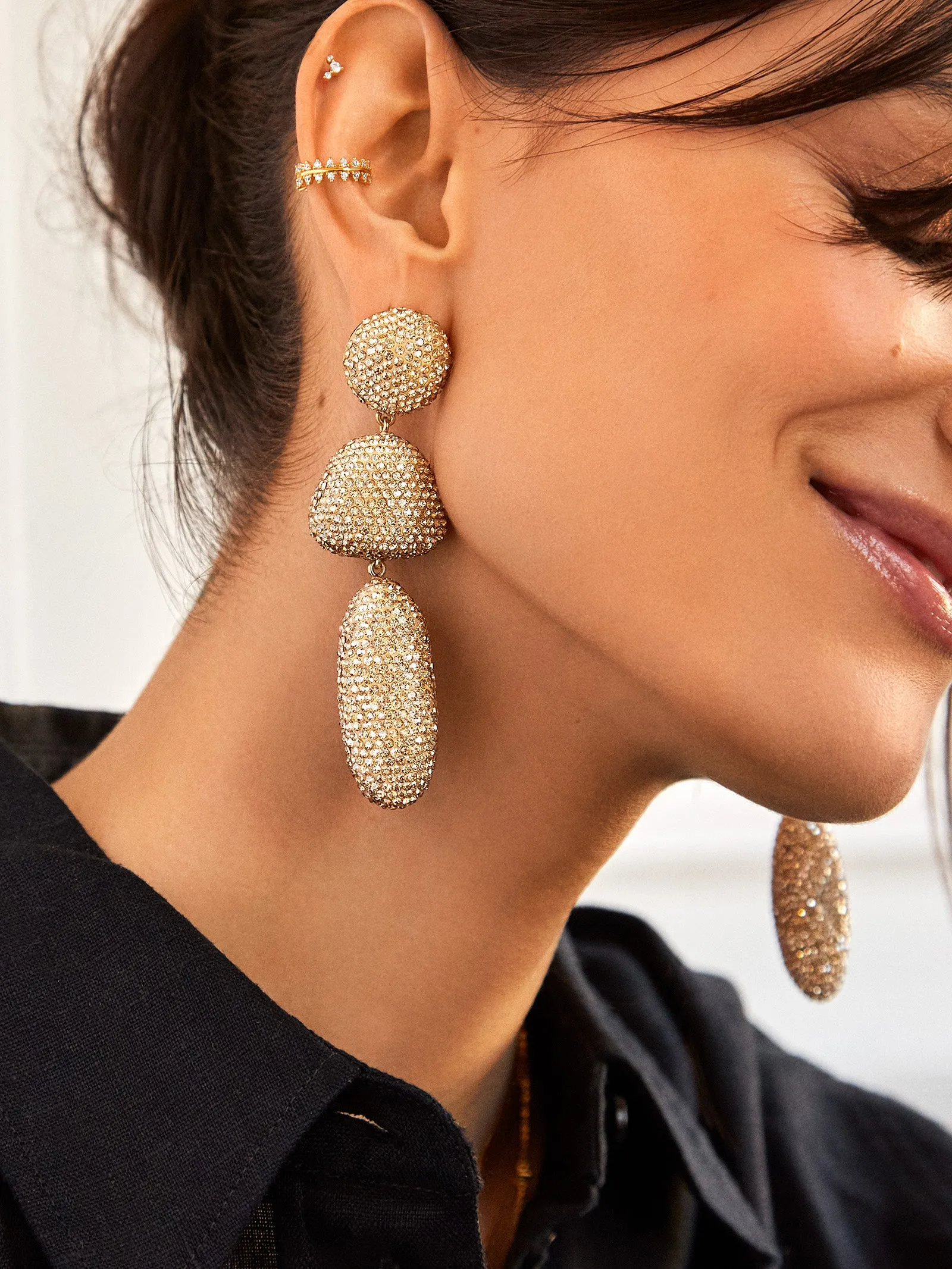Reagan Earrings sold by BaubleBar product image thumbnail 4
