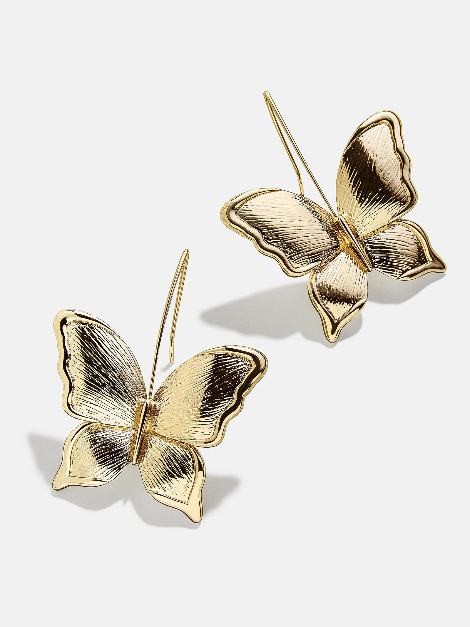 Flutter Away Earrings - Gold sold by BaubleBar