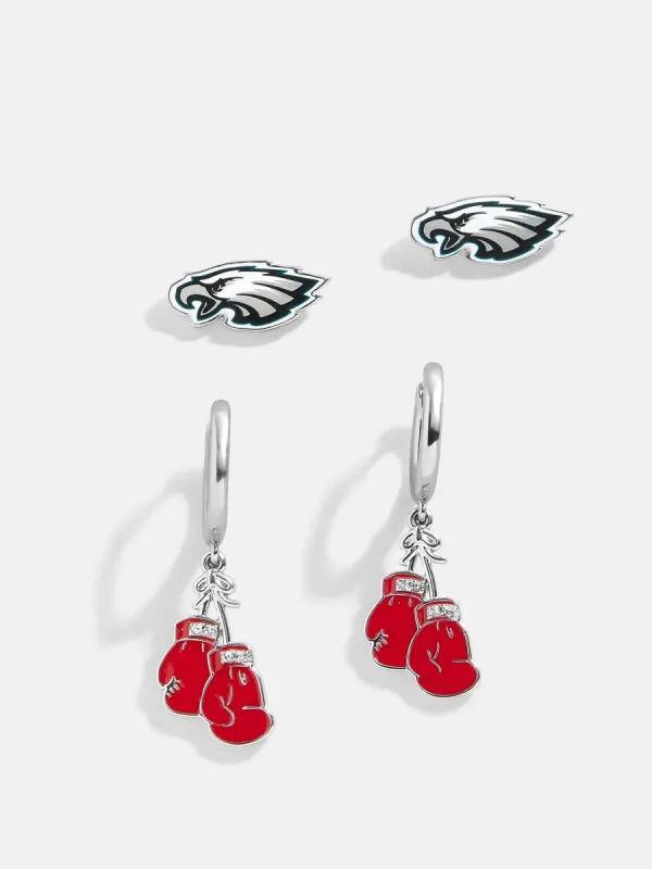 NFL Earring Set - Philadelphia Eagles sold by BaubleBar