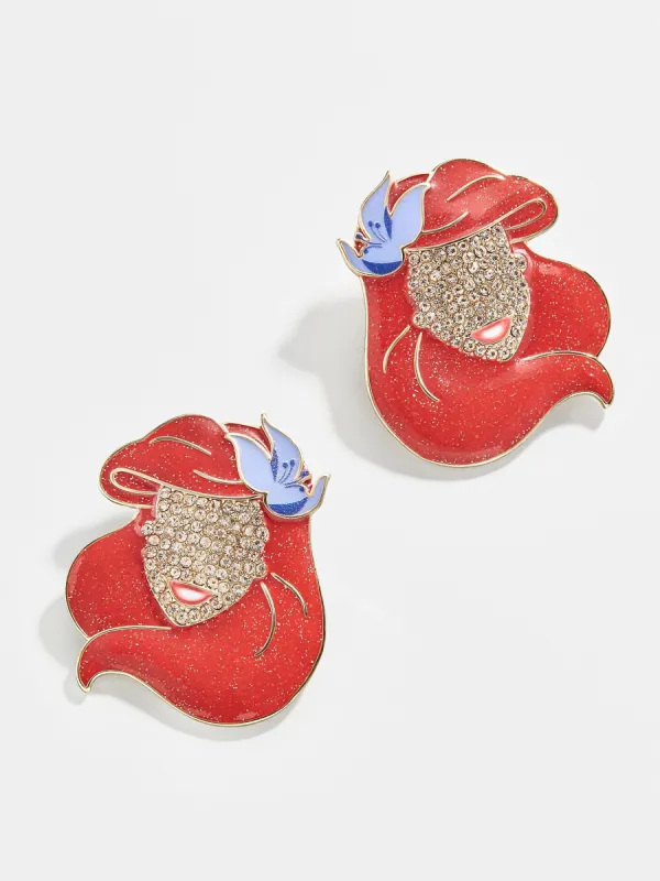 Ariel disney Earrings - Red sold by BaubleBar