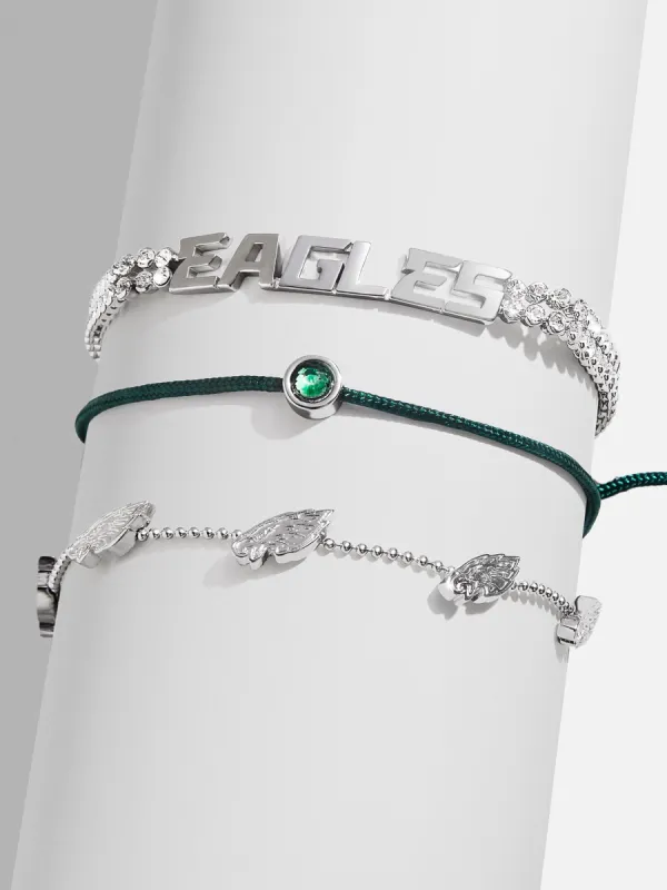 NFL Bracelet Set - Philadelphia Eagles sold by BaubleBar