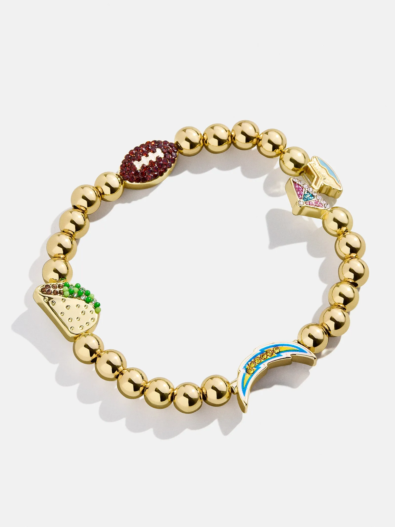 NFL Pisa Charm Bracelet - Los Angeles Chargers sold by BaubleBar