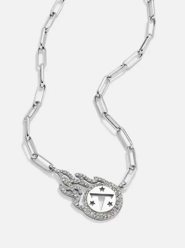 Tennessee Titans NFL Silver Chain Necklace - Tennessee Titans sold by BaubleBar