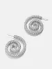 Nicole Earrings - Silver sold by BaubleBar