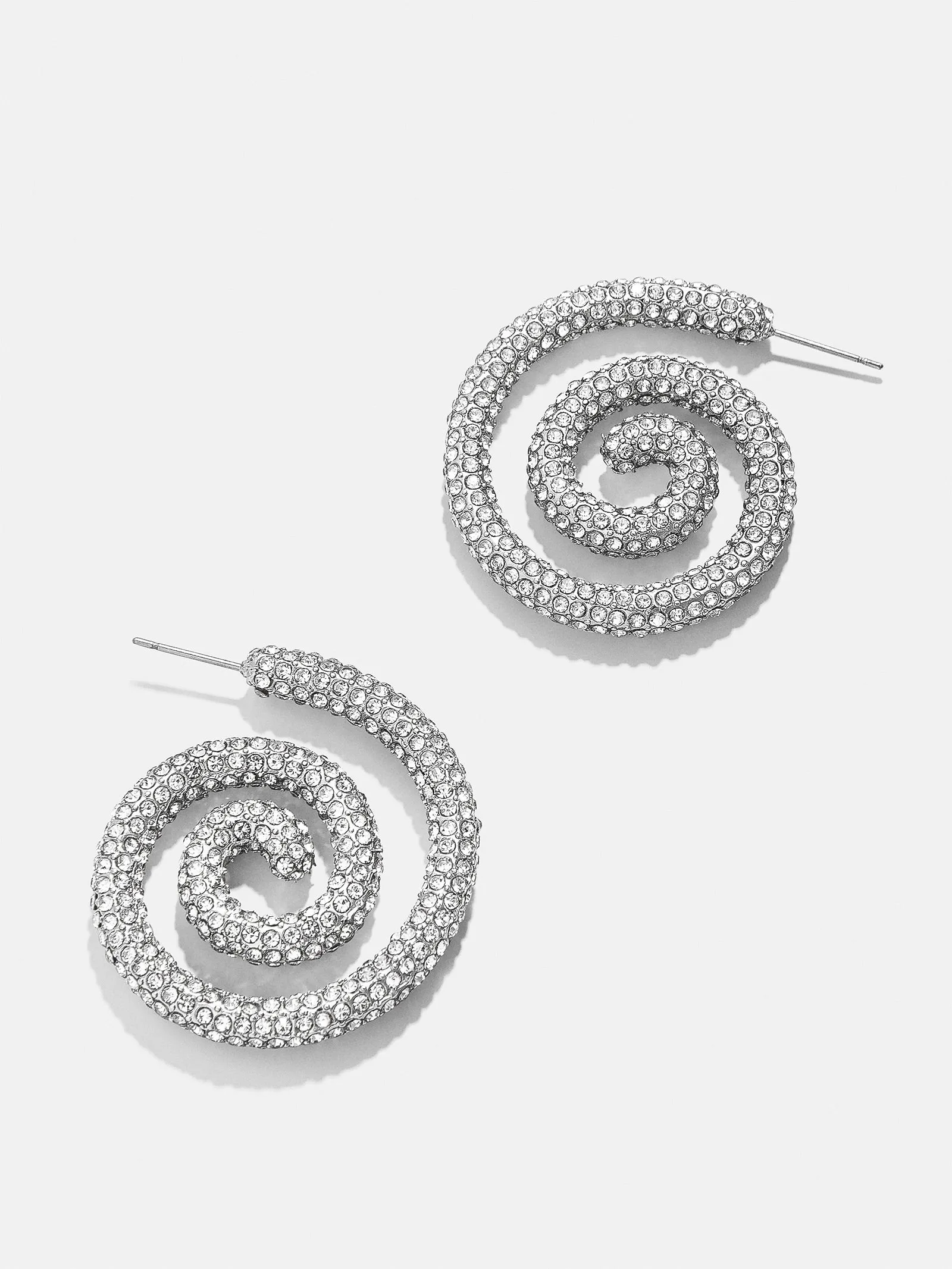 Nicole Earrings - Silver sold by BaubleBar