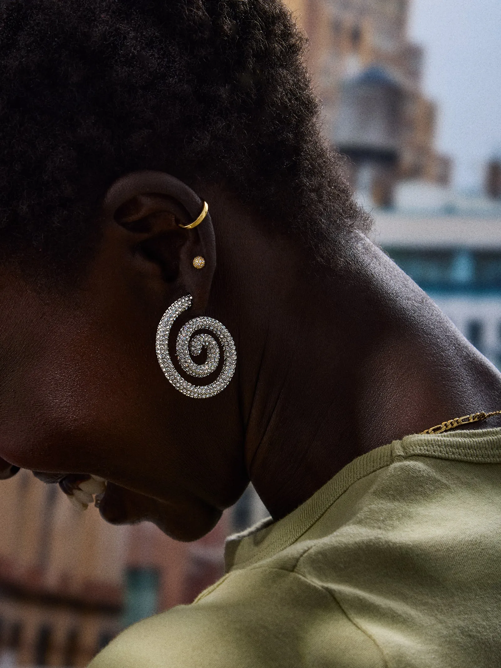 Nicole Earrings - Silver sold by BaubleBar product image thumbnail 2