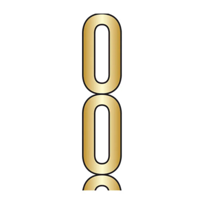Gold Initial Bead Charm - O made by BaubleBar