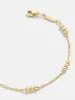 Rylee 18K Gold Bracelet - Gold Bead sold by BaubleBar