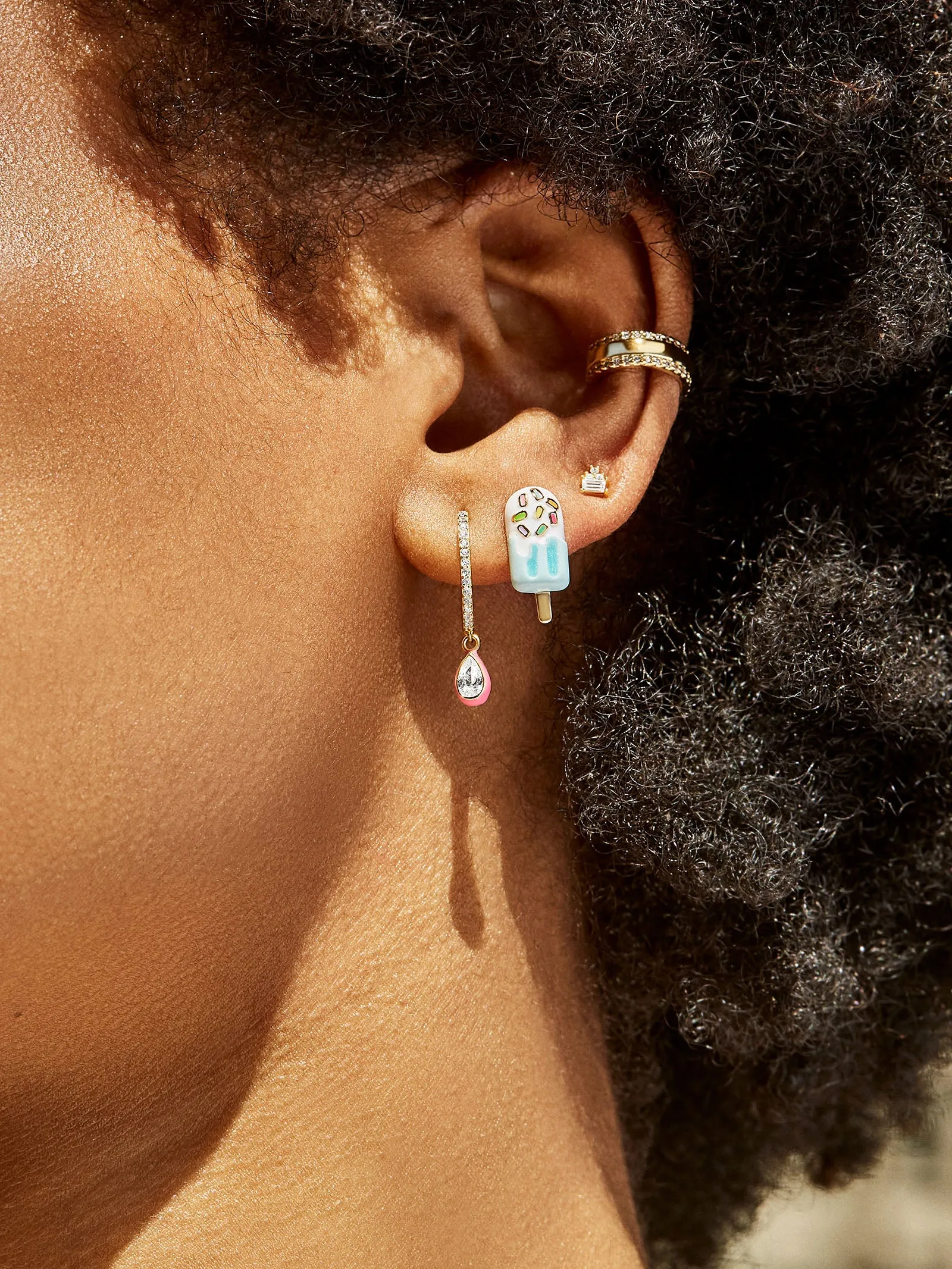 Through Lick & Thin Earrings - Through Lick & Thin Earrings sold by BaubleBar product image thumbnail 2