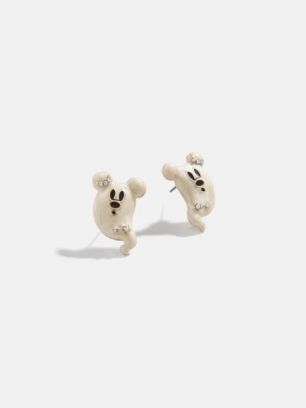 Mickey Mouse Disney Ghost Stud Earrings - Ghost sold by BaubleBar
