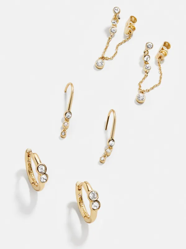 Emersyn Earring Set - Gold made by BaubleBar