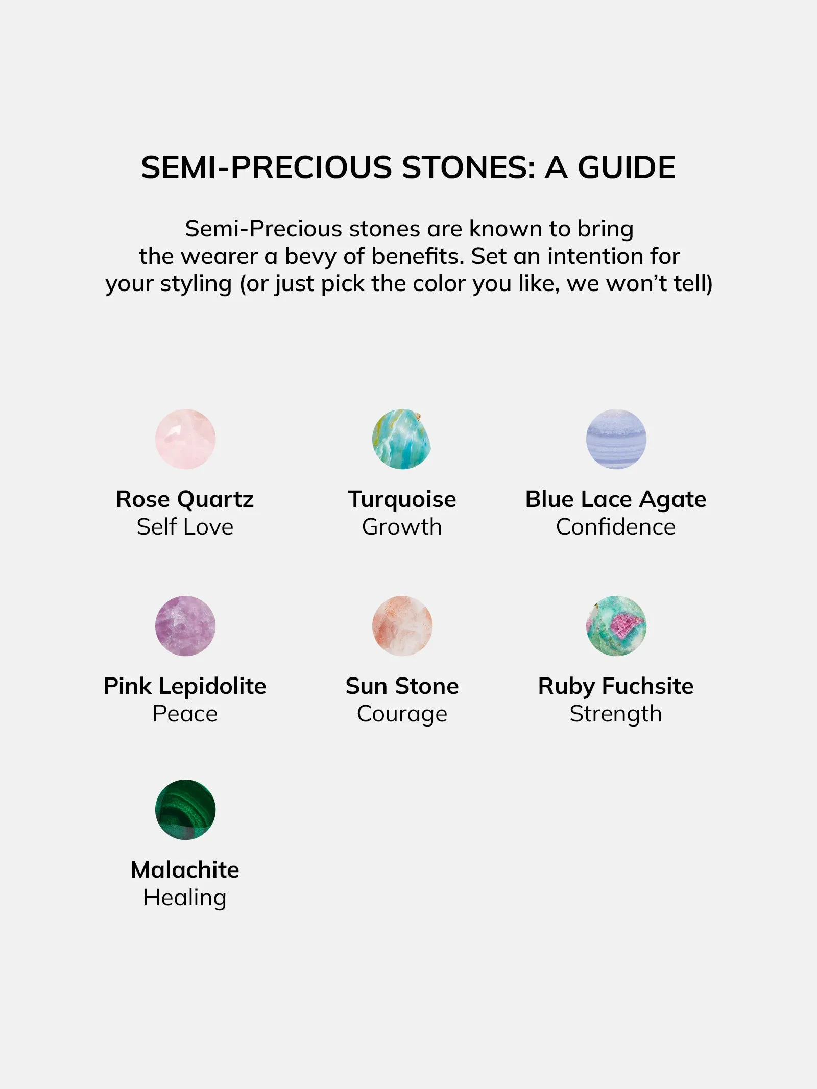 Juno Pink Lepidolite Necklace - Pink Lepidolite Stone sold by BaubleBar product image thumbnail 3