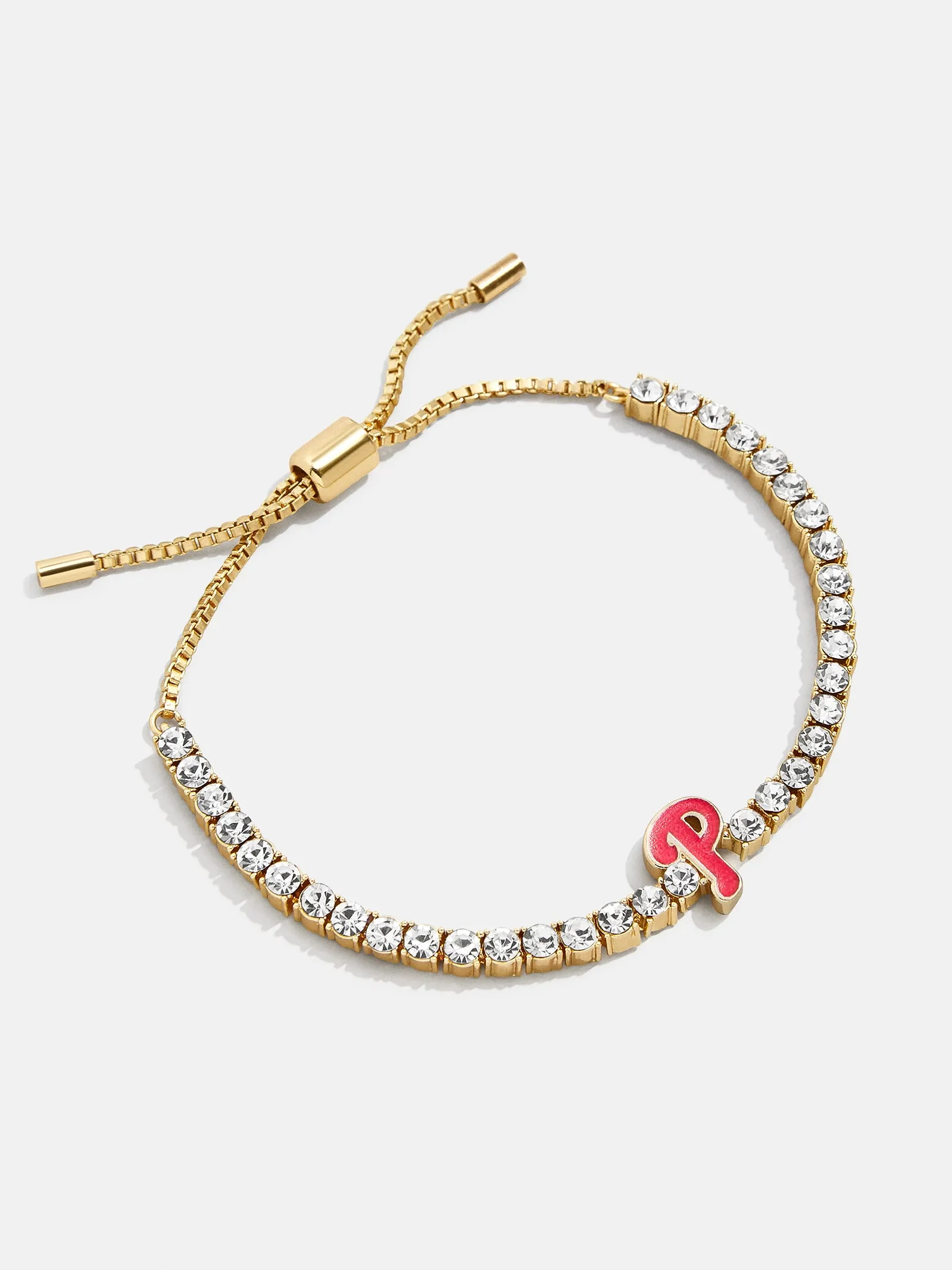 MLB Gold Tennis Bracelet - Philadelphia Phillies sold by BaubleBar product image thumbnail 3