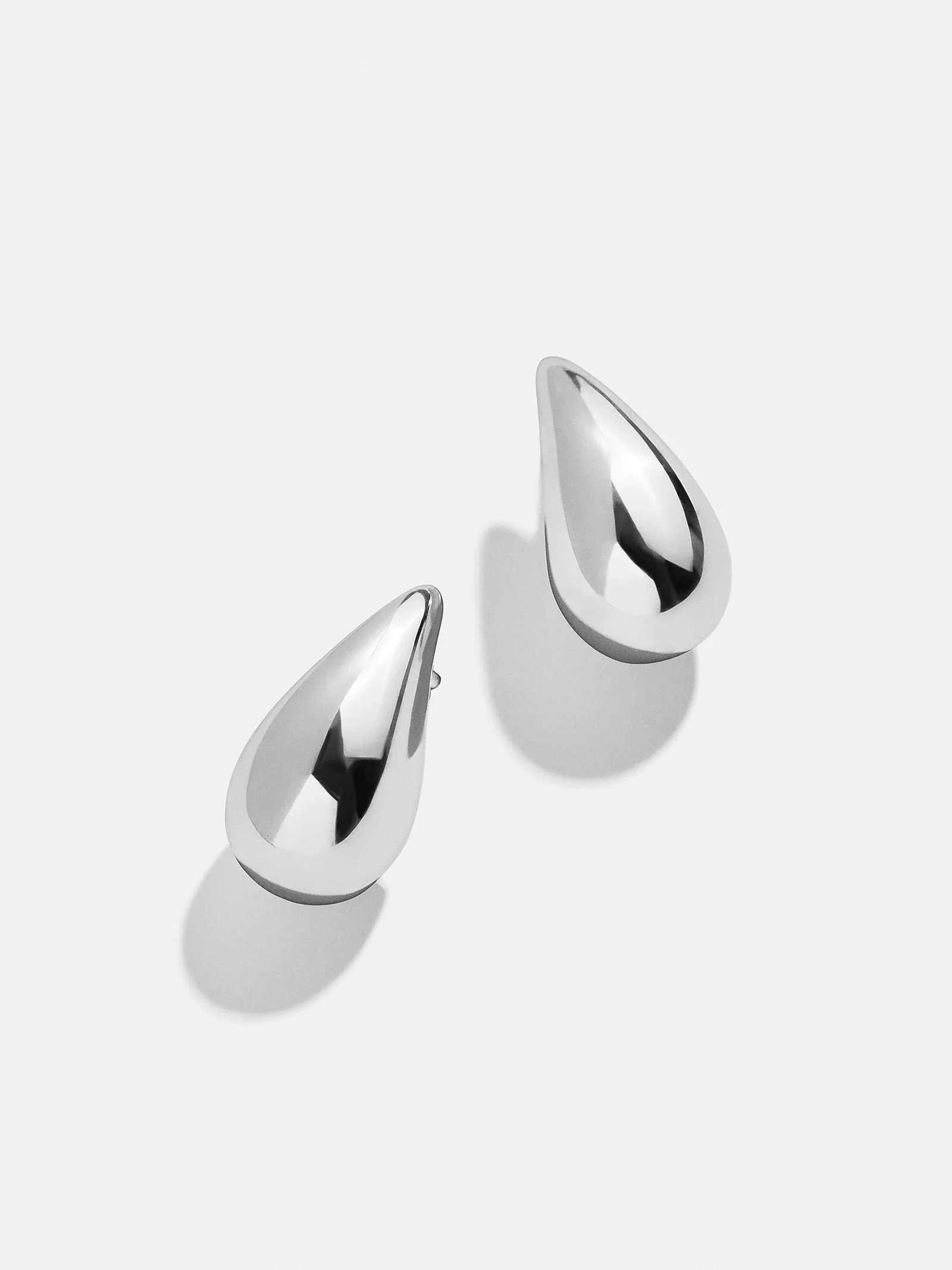 Ella 18K Gold Earrings - Sterling Silver sold by BaubleBar