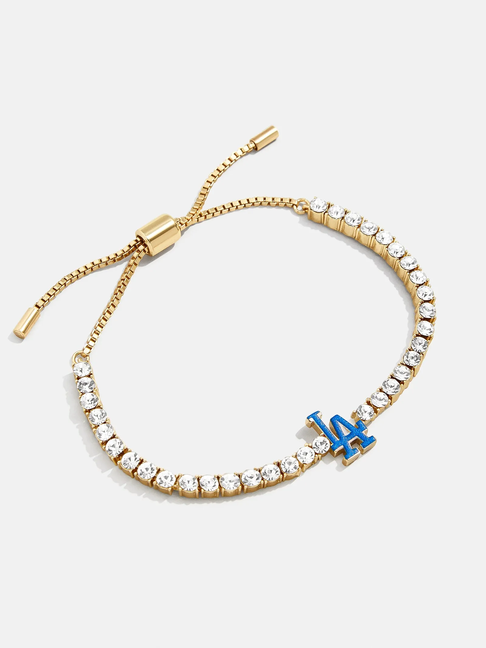 MLB Gold Tennis Bracelet - Los Angeles Dodgers sold by BaubleBar product image thumbnail 3