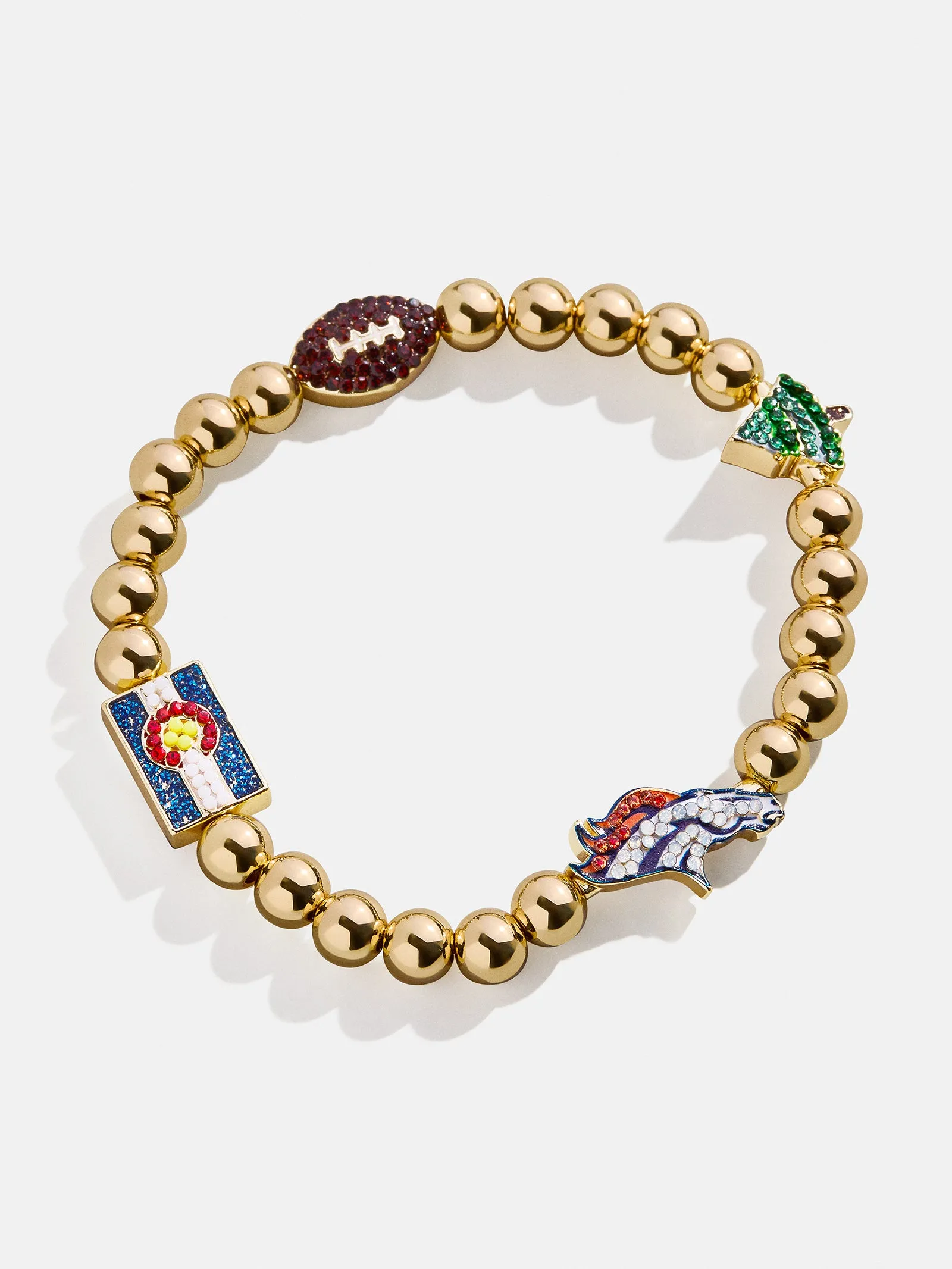 NFL Pisa Charm Bracelet - Denver Broncos sold by BaubleBar