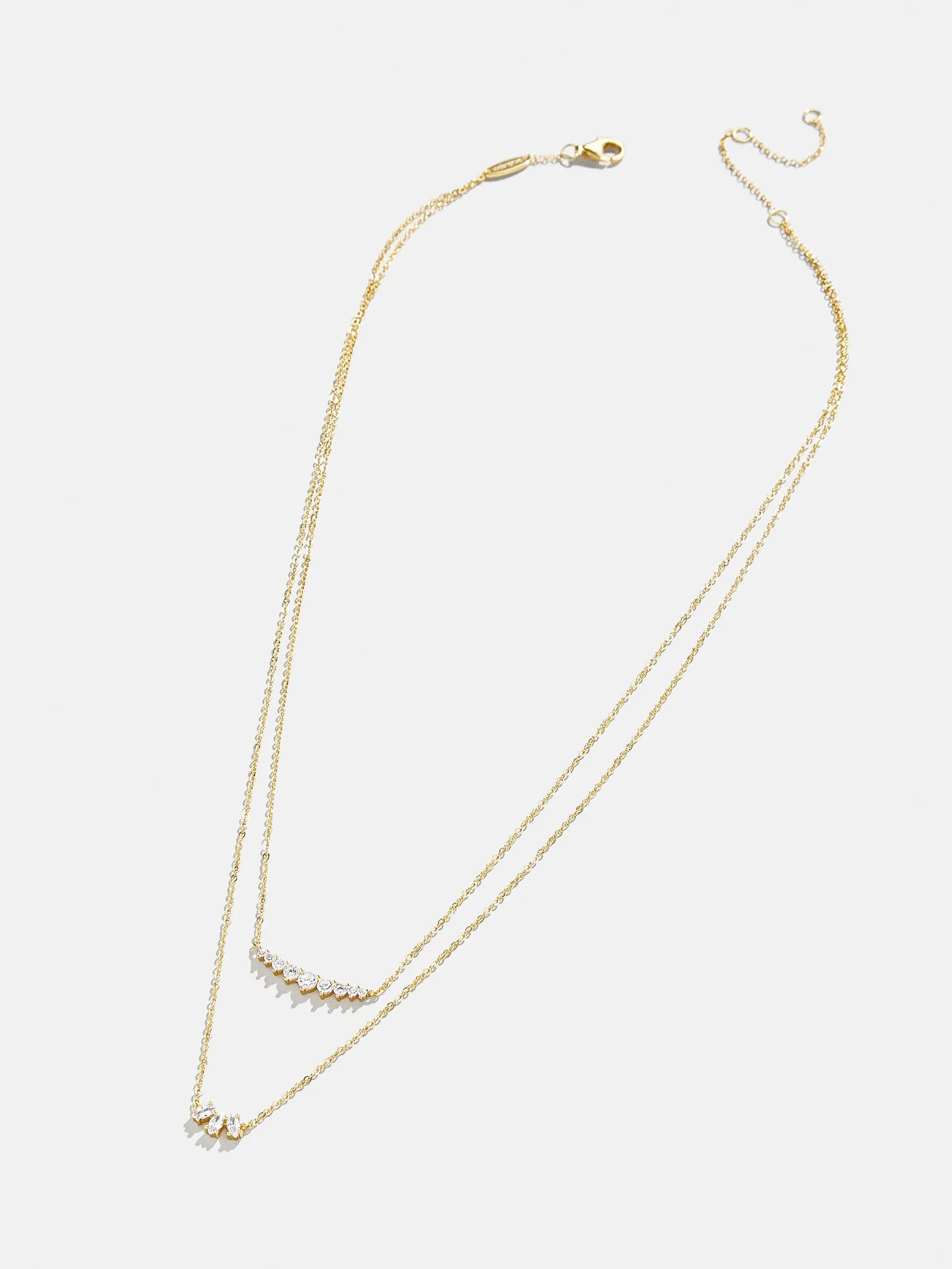 Danielle 18K Gold Layered Necklace - Gold sold by BaubleBar product image thumbnail 3